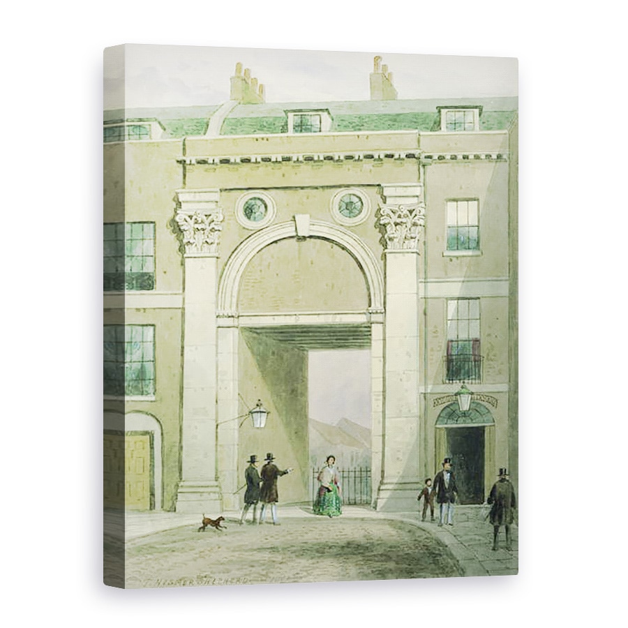 Tablou canvas - Thomas Hosmer Shepherd - Poarta spre rau, strada Essex, 75 x 100 cm