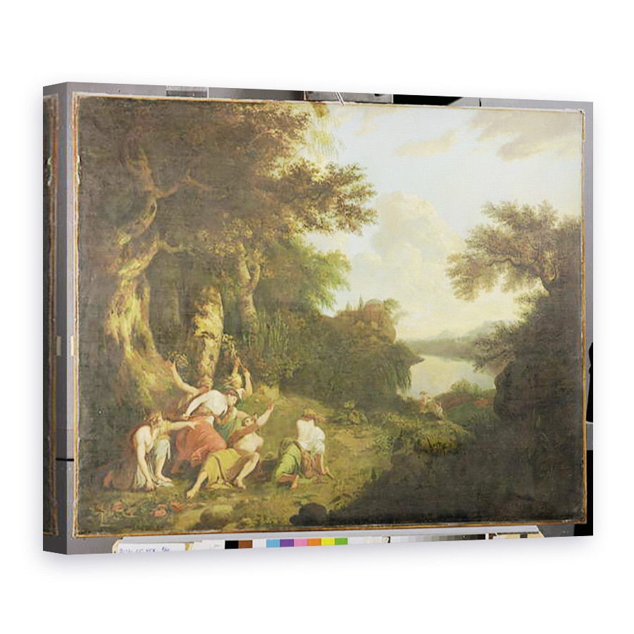 Tablou canvas - Thomas Jones - Moartea lui Orfeu, 75 x 100 cm