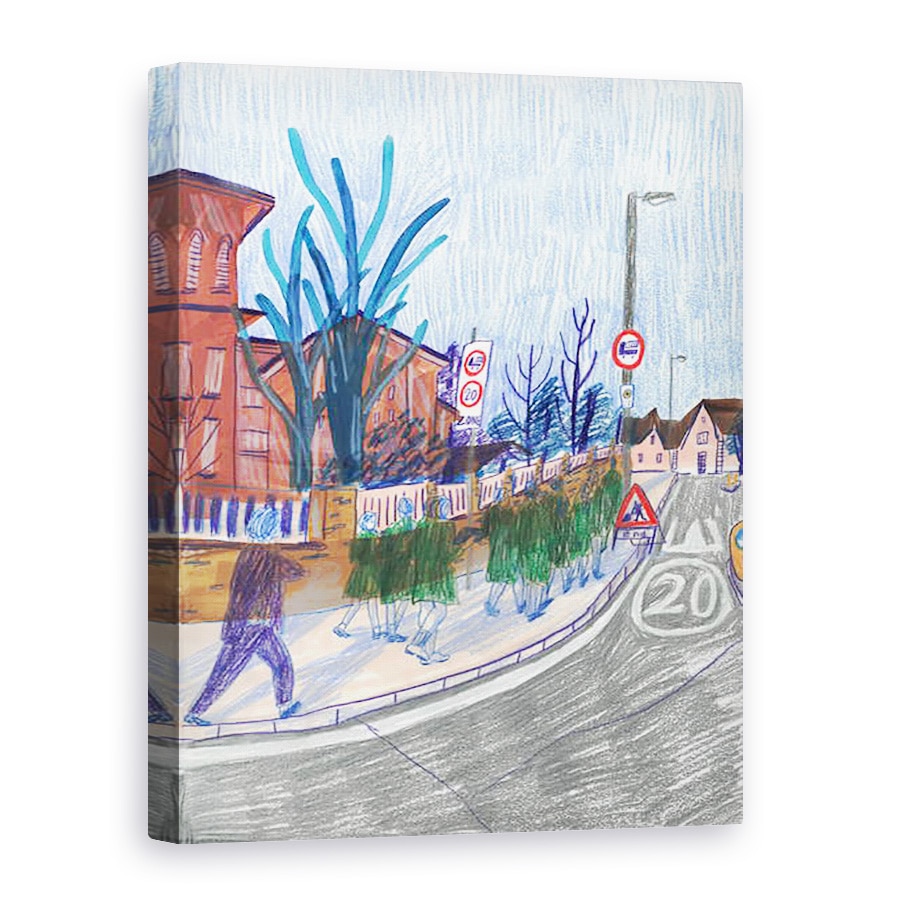 Tablou canvas - Sol Jeong - scolarite, 60 x 80 cm