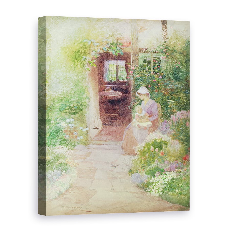 Tablou canvas - Thomas Mackay - Bucurandu-se de soare, 60 x 80 cm
