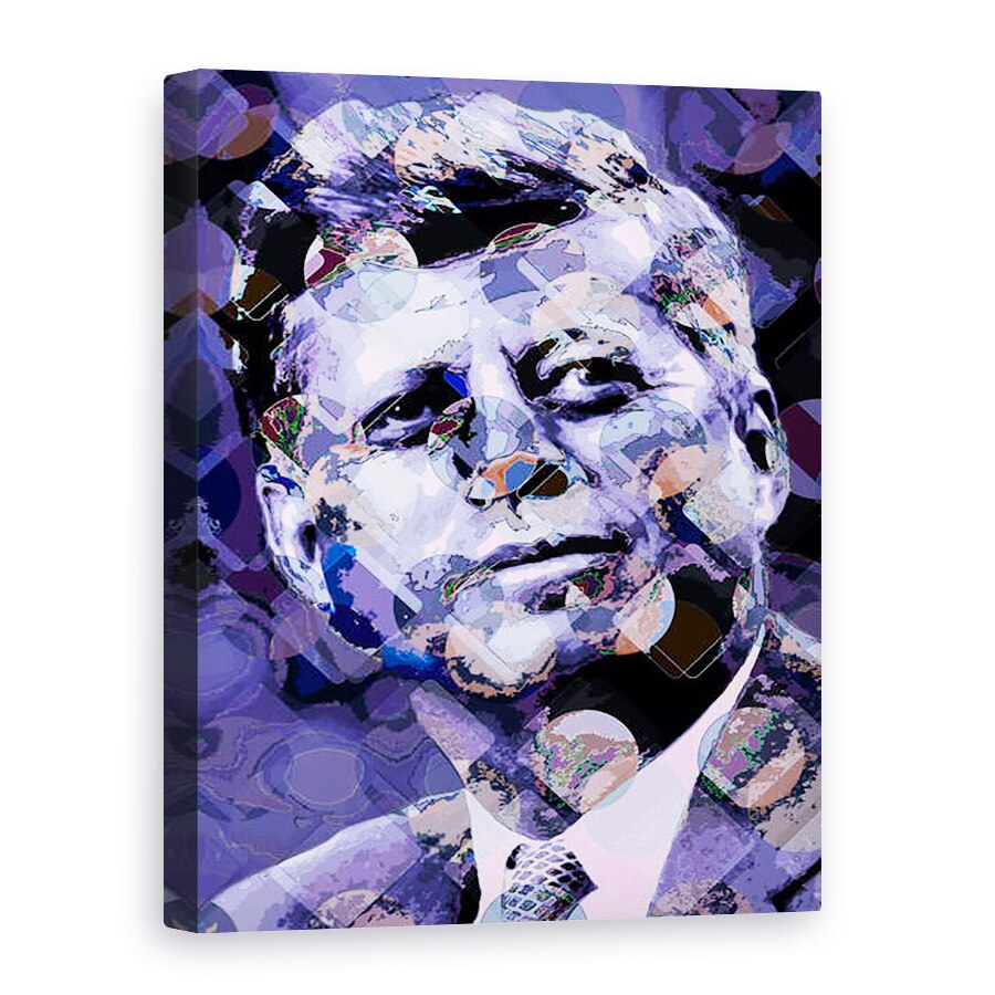 Tablou canvas - Scott J. Davis - John F Kennedy, 75 x 100 cm