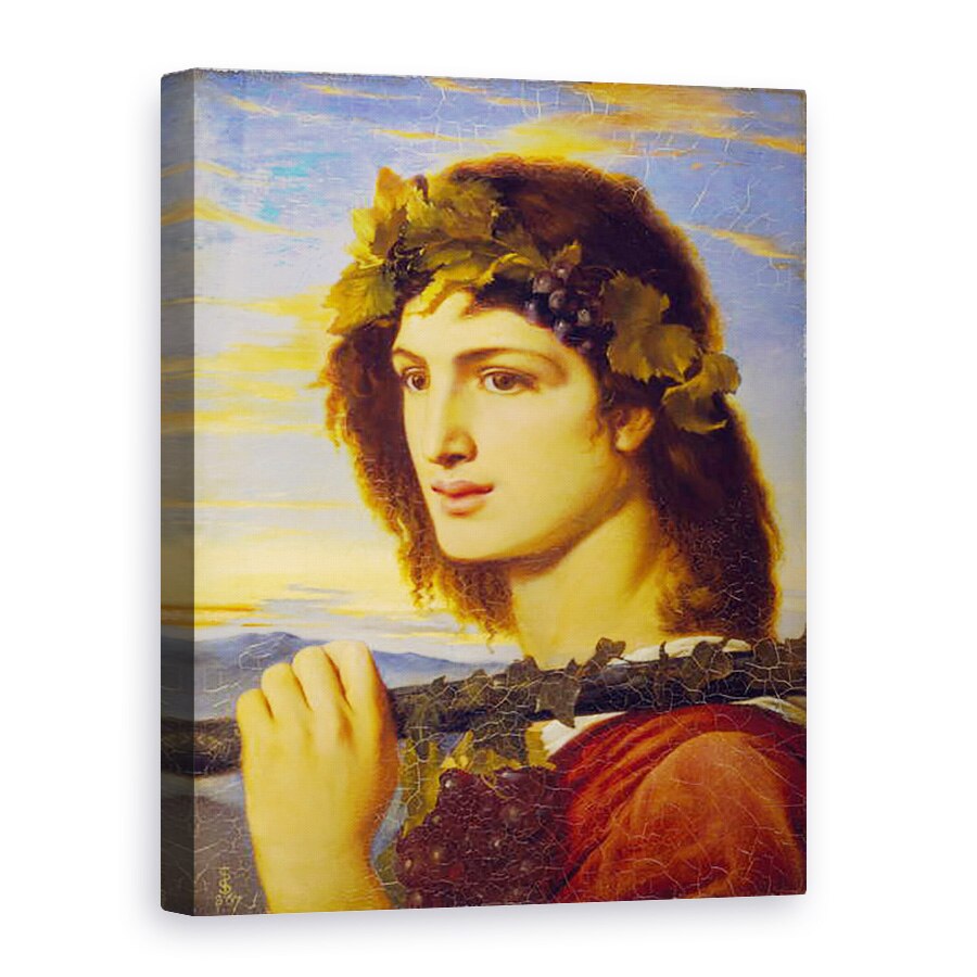 Tablou canvas - Simeon Solomon - Bacchus, 75 x 100 cm