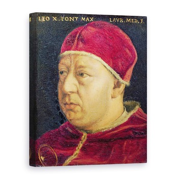 Tablou canvas - Scoala Italiana - Portretul lui Leu X, 75 x 100 cm Tablou canvas - Scoala Italiana - Portretul lui Leu X, 75 x 100 cm