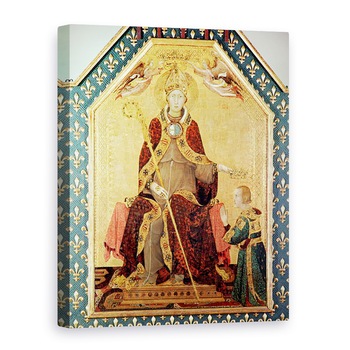 Tablou canvas - Simone Martini - Ludovic de Toulouse 1274-97 incoronandu-si fratele, Robert de Anjou 1278-1343 de la Altarul Sfantului Ludovic de Toulouse, 75 x 100 cm Tablou canvas - Simone Martini - Ludovic de Toulouse 1274-97 incoronandu-si fratele, Robert de Anjou 1278-1343 de la Altarul Sfantului Ludovic de Toulouse, 75 x 100 cm