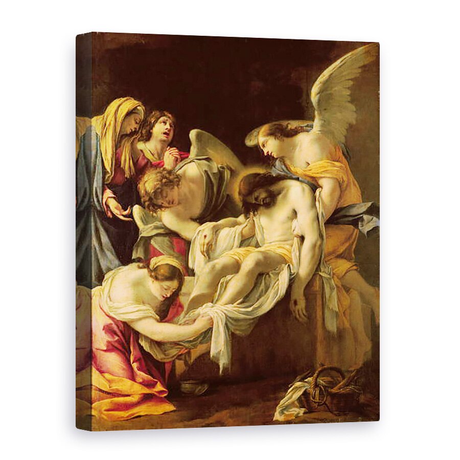 Tablou canvas - Simon Vouet - inmormantarea, 75 x 100 cm