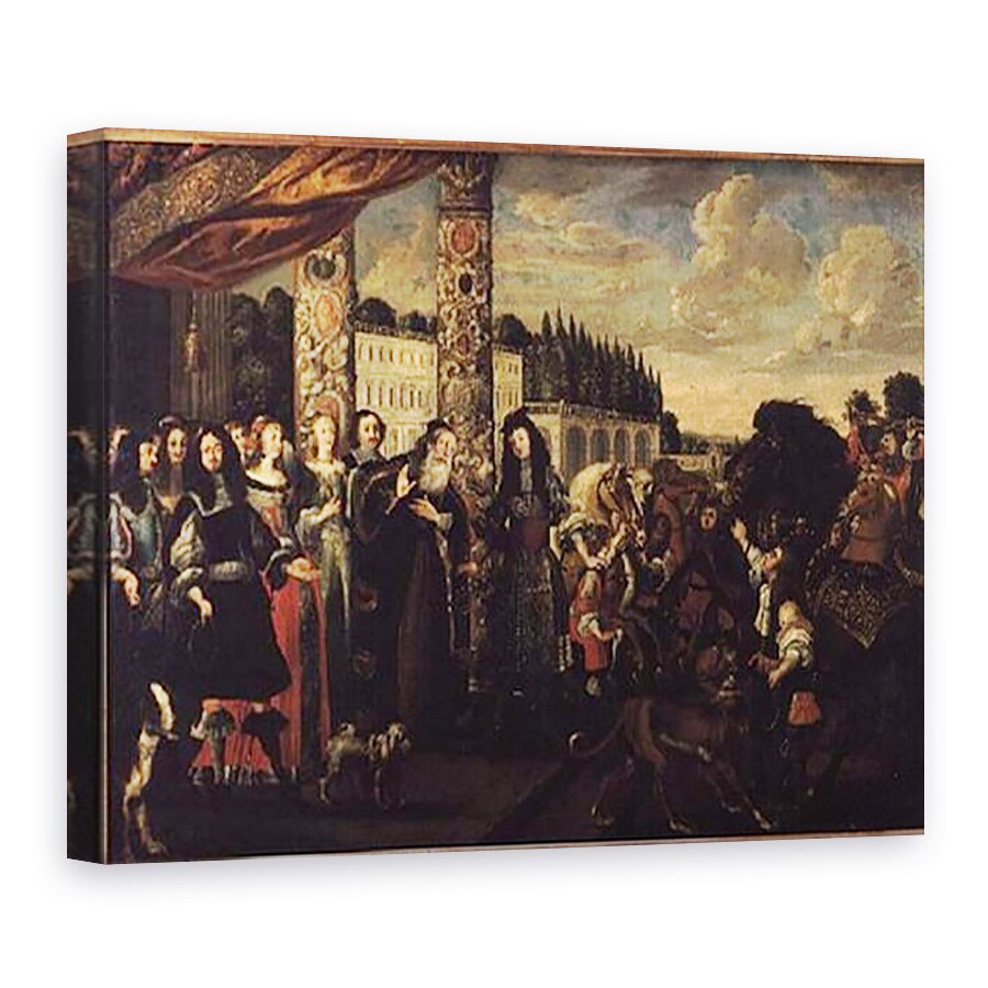 Tablou canvas - Stephan Kessler - Plecarea Fiului risipitor, 60 x 80 cm