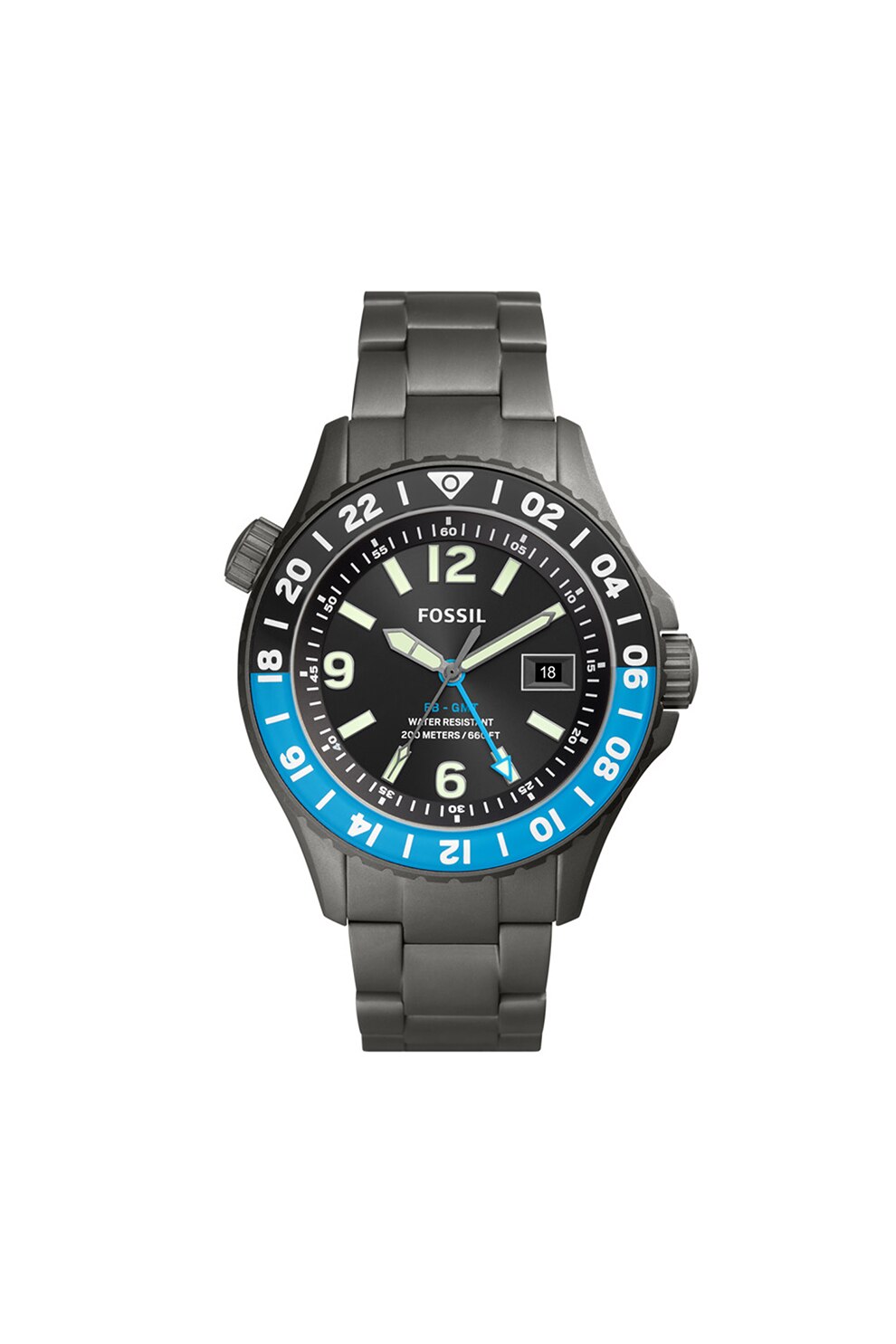 Fossil, Ceas quartz din titan, Negru