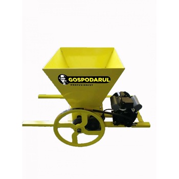 Zdrobitor struguri cu motor electric Gospodarul Profesionist, 750W, 540 Kg/Ora, 30L Zdrobitor struguri cu motor electric Gospodarul Profesionist, 750W, 540 Kg/Ora, 30L