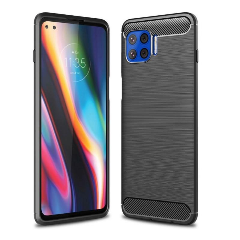 Carcasa TECH-PROTECT TPUCARBON Motorola Moto G 5G Plus Black