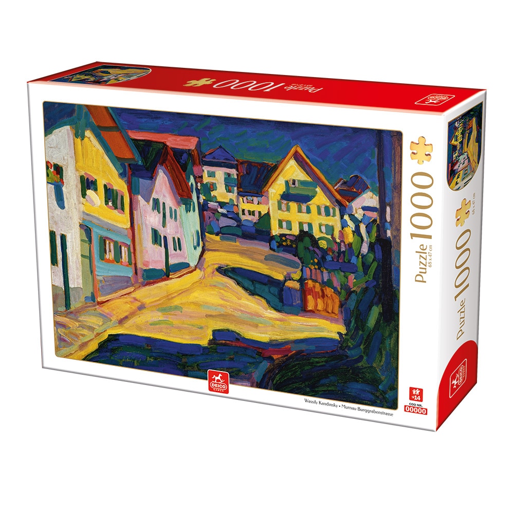 Puzzle Deico Games 1000 piese Wassily Kandinsky - Murnau Burggrabenstrasse