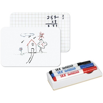 Kit marker, burete whiteboard Ico si tabla A4 Bi-Silque Kit marker, burete whiteboard Ico si tabla A4 Bi-Silque