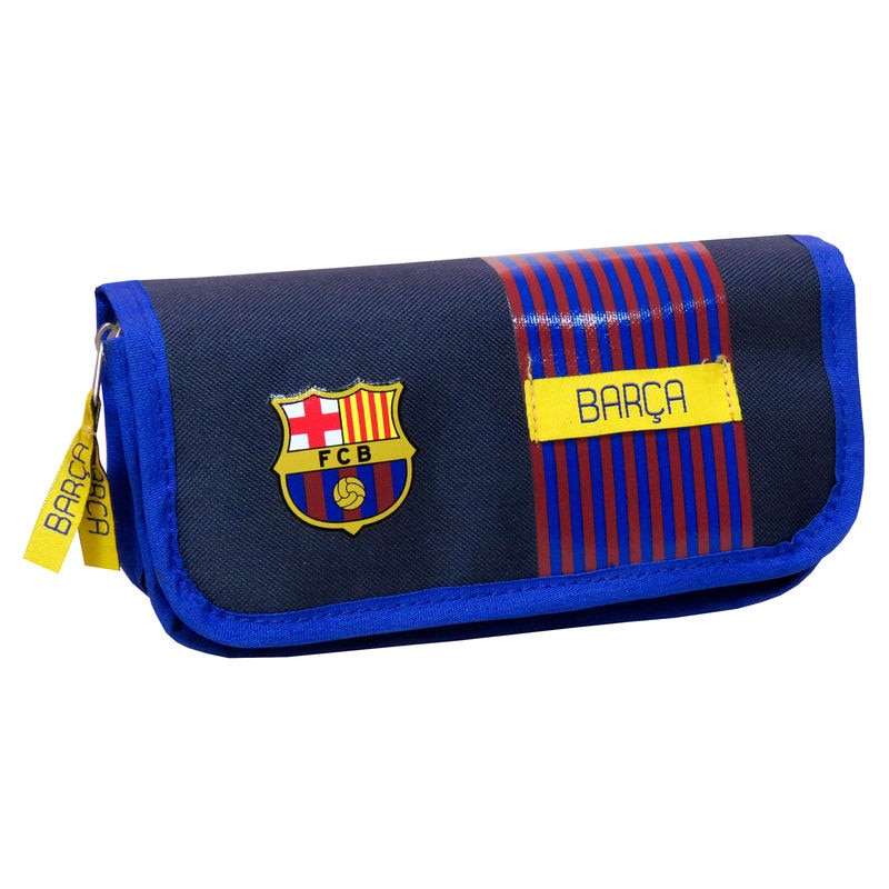 litru sponsorizat comanda  Penar FC Barcelona, neechipat, un compartiment, dreptunghiular, albastru,  20 x 11 x 4 cm - eMAG.ro