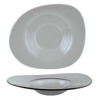 Farfurie adanca Bonna Vago Glass portelan 27x32cm Farfurie adanca Bonna Vago Glass portelan 27x32cm