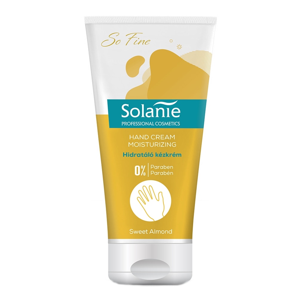 Crema nutritiva de maini Solanie cu ulei migdale, 50 ml