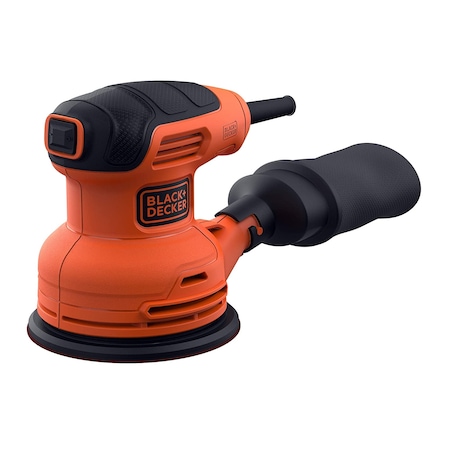 Slefuitor cu excentric Black & Decker BEW 210, 125 mm, 230W, 13000 rpm, sistem velcro