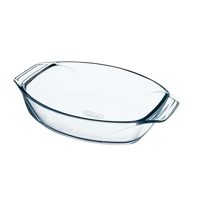 Vas Forma Ovala Sticla Termorezistenta 4 L, Pyrex