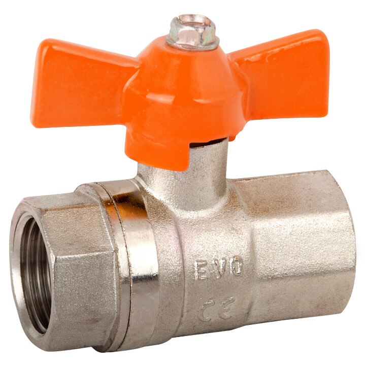 Robinet Fluture FI-FI Evosanitary, diametrul 1'', alama