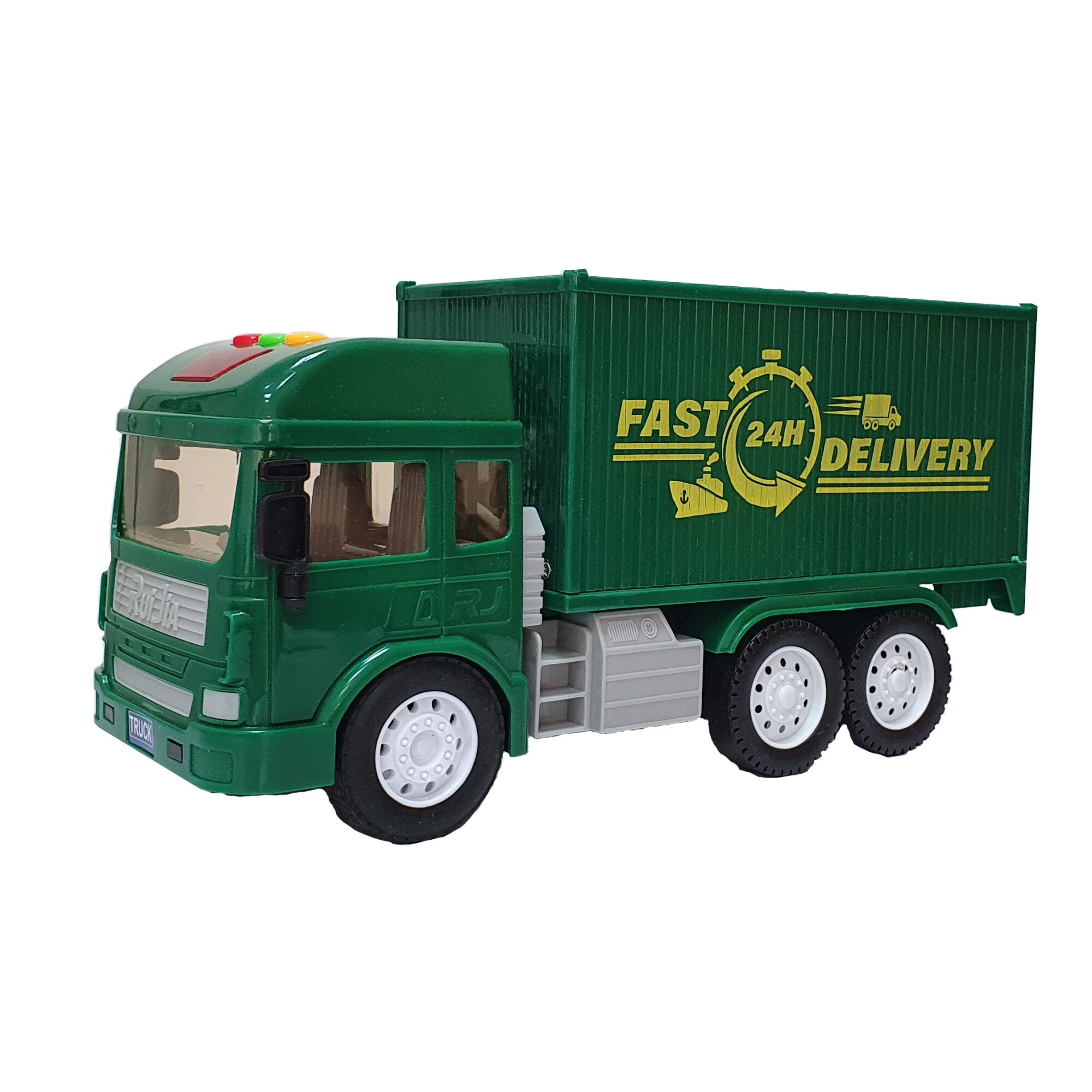 Camion Toi-Toys cu Lumini si Sunete,Verde,30 cm