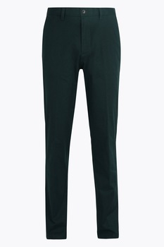 Marks & Spencer, Pantaloni chino elastici regular fit, Verde forest