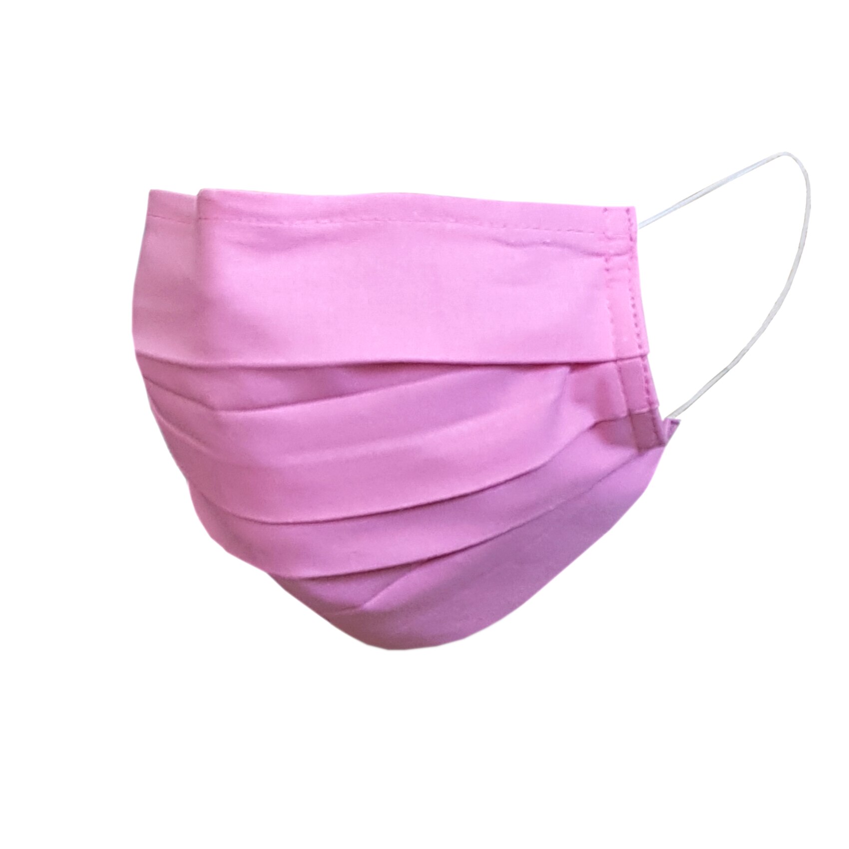 Masca Roz Masca reutilizabila pentru copii, 2 straturi 100% bumbac, ajustabila cu ...