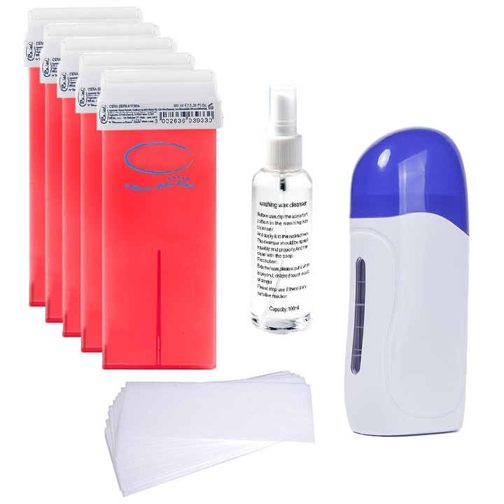 Set Epilare Nr 711 cu Ceara Epilat Roll-on evo