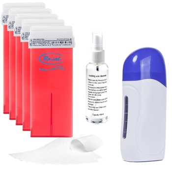 Set Epilare Nr 711 cu Ceara Epilat Roll-on Roial Set Epilare Nr 711 cu Ceara Epilat Roll-on Roial