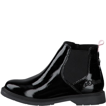Ghete s. Oliver, casual, piele ecologica, negru Ghete s. Oliver, casual, piele ecologica, negru