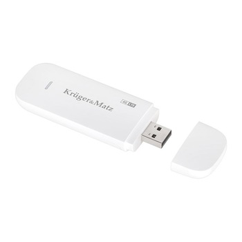 Modem 4G LTE, USB, Slot Cartela SIM, Slot Card MicroSD, Viteza pana la 100 Mbps, Kruger Matz Modem 4G LTE, USB, Slot Cartela SIM, Slot Card MicroSD, Viteza pana la 100 Mbps, Kruger Matz