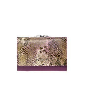Portofel Rossi, RSC0023, Violet piton, Piele naturala Portofel Rossi, RSC0023, Violet piton, Piele naturala