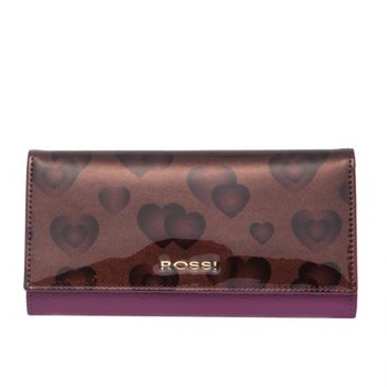 Portofel Rossi, RSC0122, Violet, Piele naturala Portofel Rossi, RSC0122, Violet, Piele naturala
