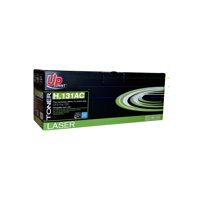 Cartus toner UPRINT HL200AC, 1800 pagini, HP/CANON, Cyan