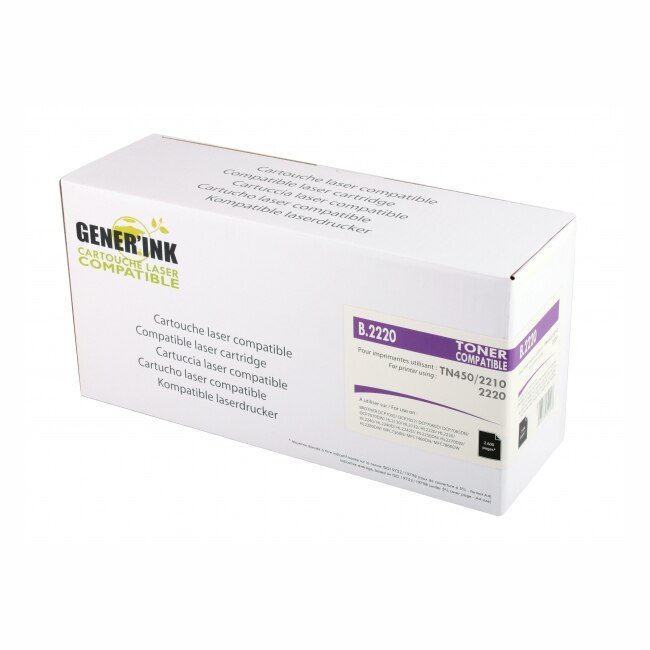Cartus toner UPRINT TN2110/2120, 2600 pagini, BROTHER, Negru