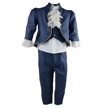 Costum elegant 6 piese pentru baieti NN 01-COS, Bleumarin, 3-6 luni Costum elegant 6 piese pentru baieti NN 01-COS, Bleumarin, 3-6 luni