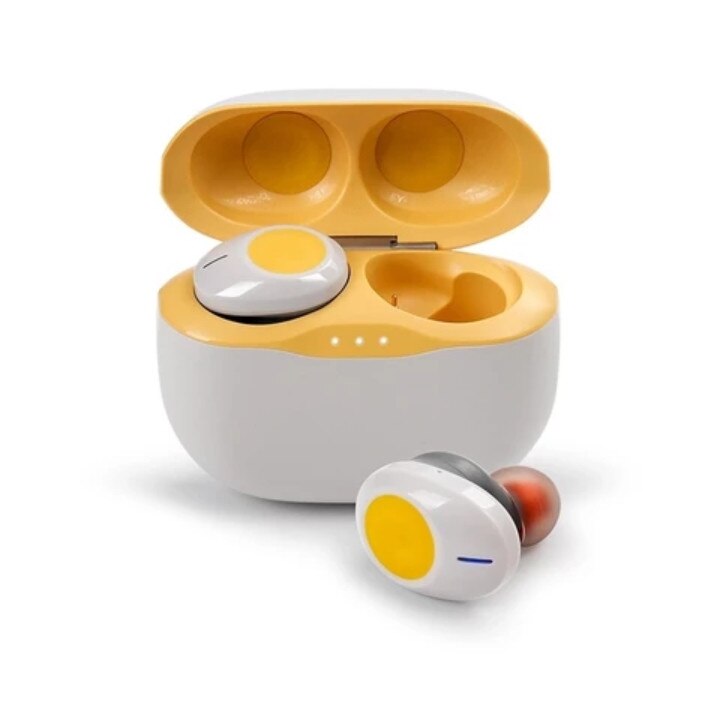 Casti In-Ear True Wireless JBL Tune 120TWS, JBL Pure Bass Sound, Bluetooth Wireless, Hands-free Stereo Calls, 16h playback, Galben