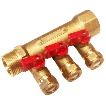 Distribuitor cu Robineti pentru Teava Cupru 1'' Evosanitary, 2 cai Distribuitor cu Robineti pentru Teava Cupru 1'' Evosanitary, 2 cai