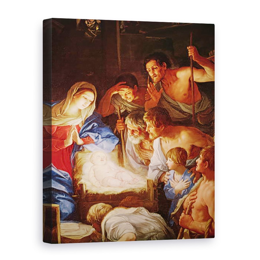 Tablou canvas - Guido Reni - Adorarea Pastorilor, 75 x 100 cm