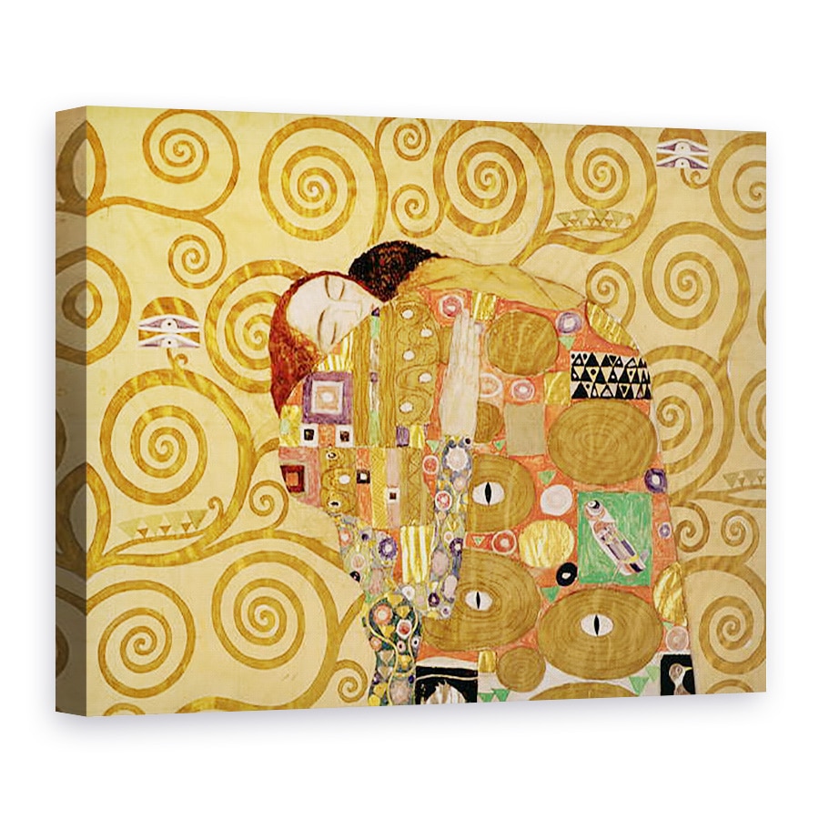 Tablou canvas - Gustav Klimt - indeplinire Stoclet Frieze c.1905-09 tempera, 60 x 80 cm