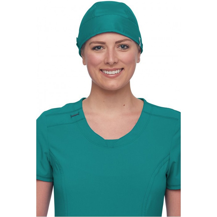 Boneta chirurgicala cu bariera fluida Teal Blue