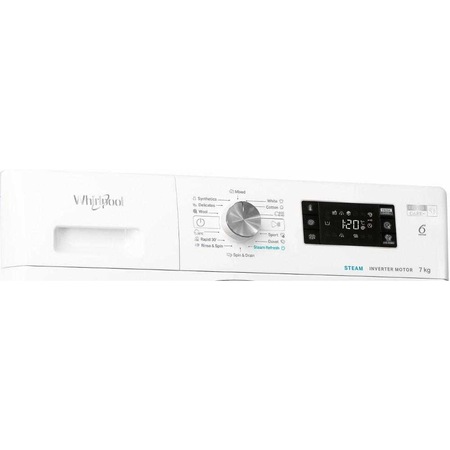 Masina de spalat rufe Whirlpool FFB 7238 WV EE, 1200 RPM, 7 kg, Clasa A+++