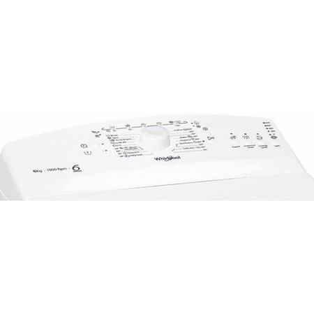 Masina de spalat rufe Whirlpool TDLR 6030L EU/N, 1000 RPM, 6 kg, Clasa D, (clasificare energetica veche Clasa A+++)