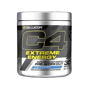 Pudra Energizanta, C4 Extreme Energy, Cellucor, Aroma Fruit Punch, 300g Pudra Energizanta, C4 Extreme Energy, Cellucor, Aroma Fruit Punch, 300g