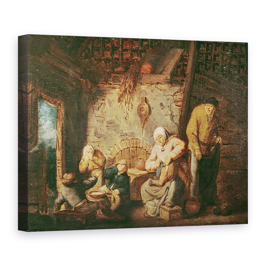 Tablou canvas - Adriaen Jansz. van Ostade - Toaleta, 75 x 100 cm
