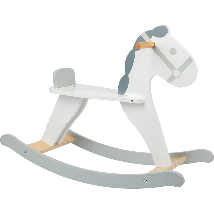 Дървено конче люлка Skandi, детски играчки 2 години +