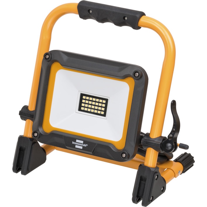 Proiector LED portabil Brennenstuhl JARO 2000M, 20W, 1870 lm, 3.7V, temperatura lumina 6500K, IP65, cablu 2m