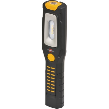 Lanterna LED reincarcabila de lucru Brennenstuhl Multifunctionala, 300 lm, incarcare USB, acumulator Li-Ion 3.7V 2200 mAh, cu sistem de agatare Lanterna LED reincarcabila de lucru Brennenstuhl Multifunctionala, 300 lm, incarcare USB, acumulator Li-Ion 3.7V 2200 mAh, cu sistem de agatare