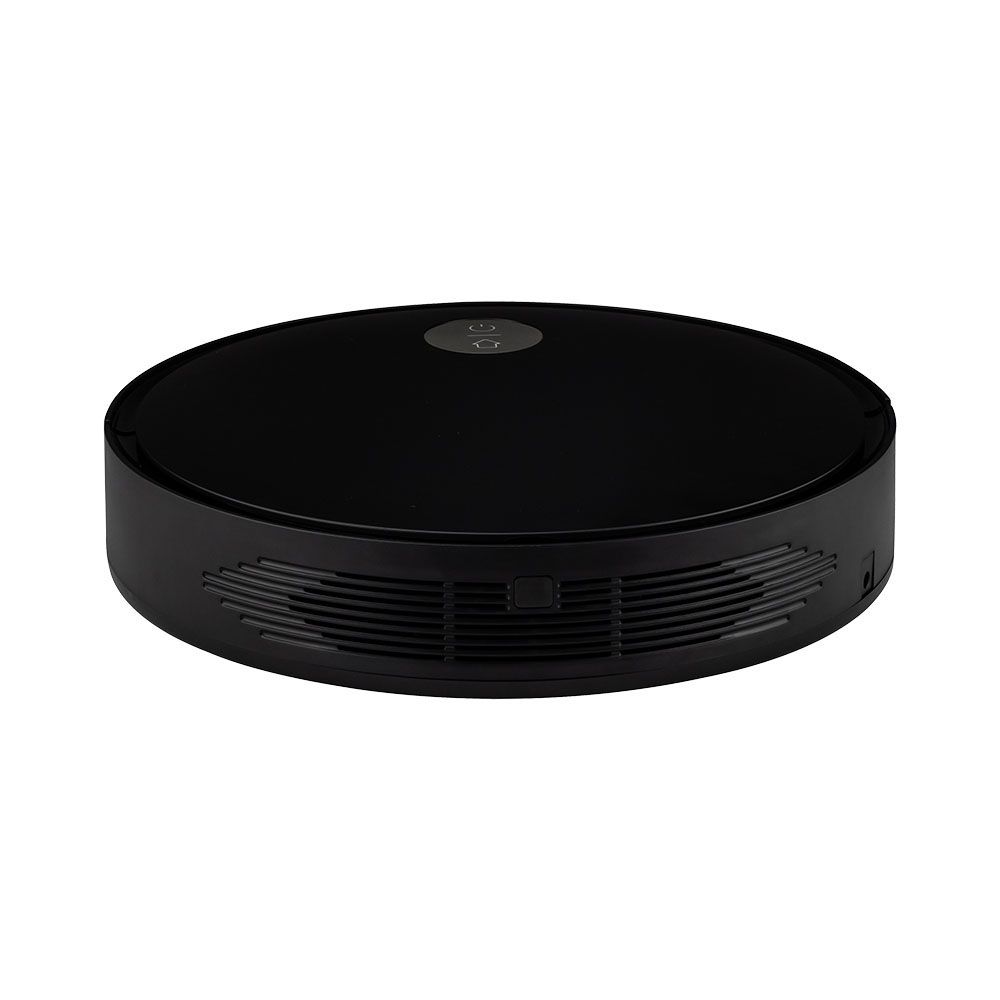 Robot de aspirare V-TAC 8659, Consum 13.7 Kw, 14.4V, control de la distanta, Autonomie 100 min, 2000 mAh, Black