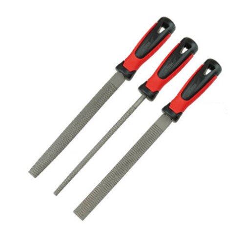 Set 3 Pile pentru metal cu lungimea de 200 MM DEDRA 06C006