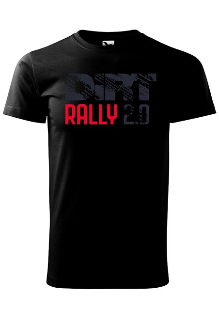 Tricou cu maneca scurta,K-off,negru,Dirt Rally 2.0