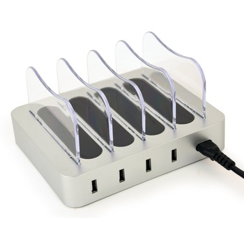 Statie de incarcare cu 4 porturi USB, putere 20W, 4.1A, Energenie, cu adaptor de curent alternativ AC 100 - 240V, cablu 1.4 m, protectie la scurtcircuit si supracurent Statie de incarcare cu 4 porturi USB, putere 20W, 4.1A, Energenie, cu adaptor de curent alternativ AC 100 - 240V, cablu 1.4 m, protectie la scurtcircuit si supracurent