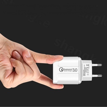 Incarcator Adaptor Qualcomm 3.0 Fast Charging 1x USB Quick Charge 3A Alb Incarcator Adaptor Qualcomm 3.0 Fast Charging 1x USB Quick Charge 3A Alb